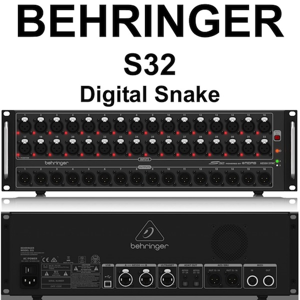 SNAKE S 32 BEHRINGER