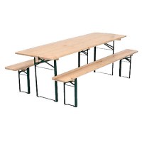 Tables  & bancs bois pliables